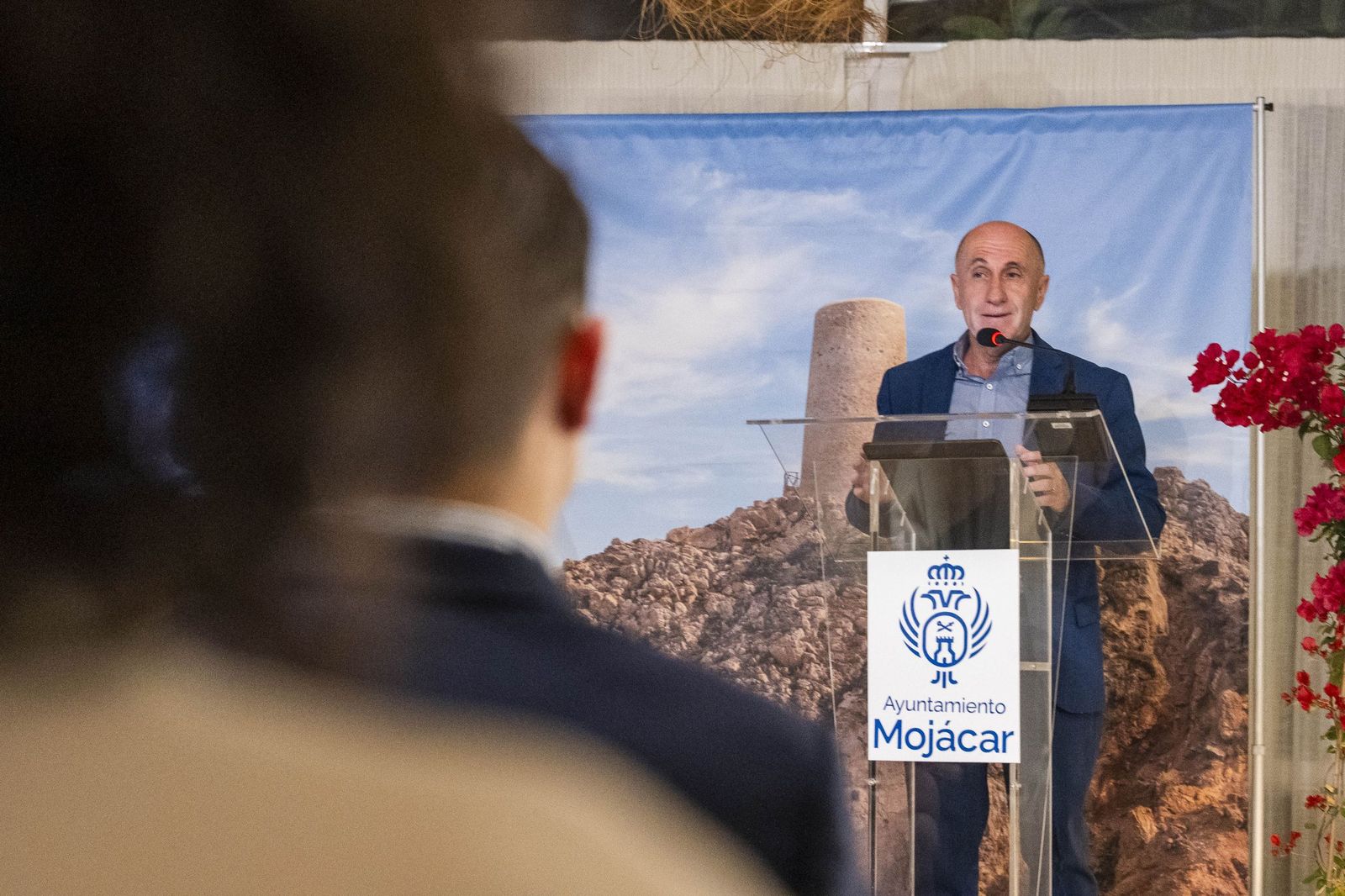 La presentación de 'Mojácar Sostenible' y la entrega del Indalo de Oro a Ricardo Escudero, en imágenes