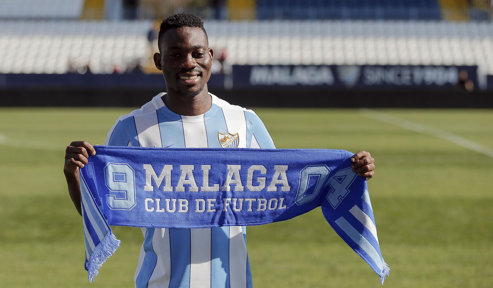 La etapa de Christian Atsu en el Málaga CF, en imágenes