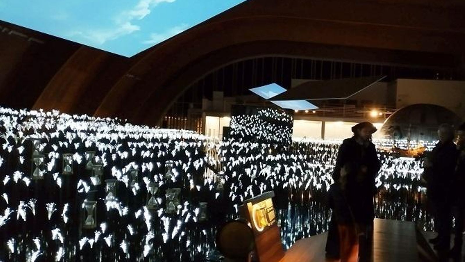 Magallanes dentro del Pabellón de la Navegación.