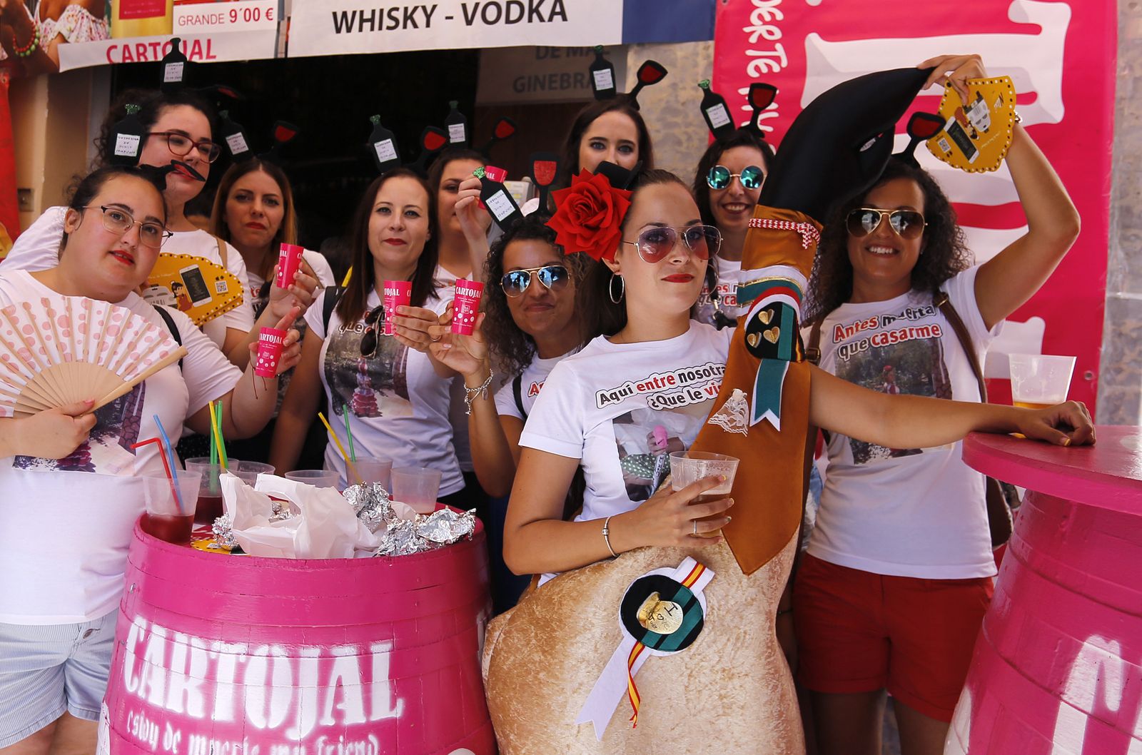 Fotos del tercer día de Feria de Málaga en el Centro