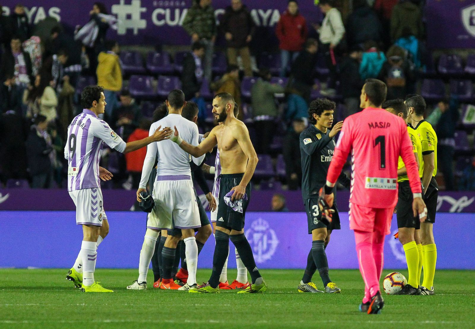 Las imágenes del Valladolid-Real Madrid