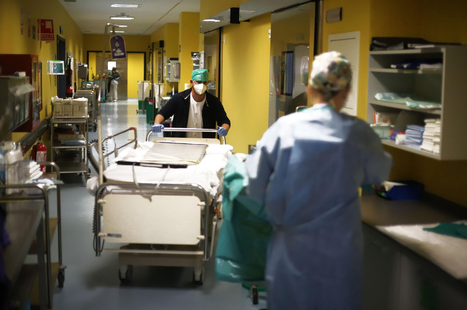 Imágenes del área quirúrgica del Hospital Infanta Elena, Huelva