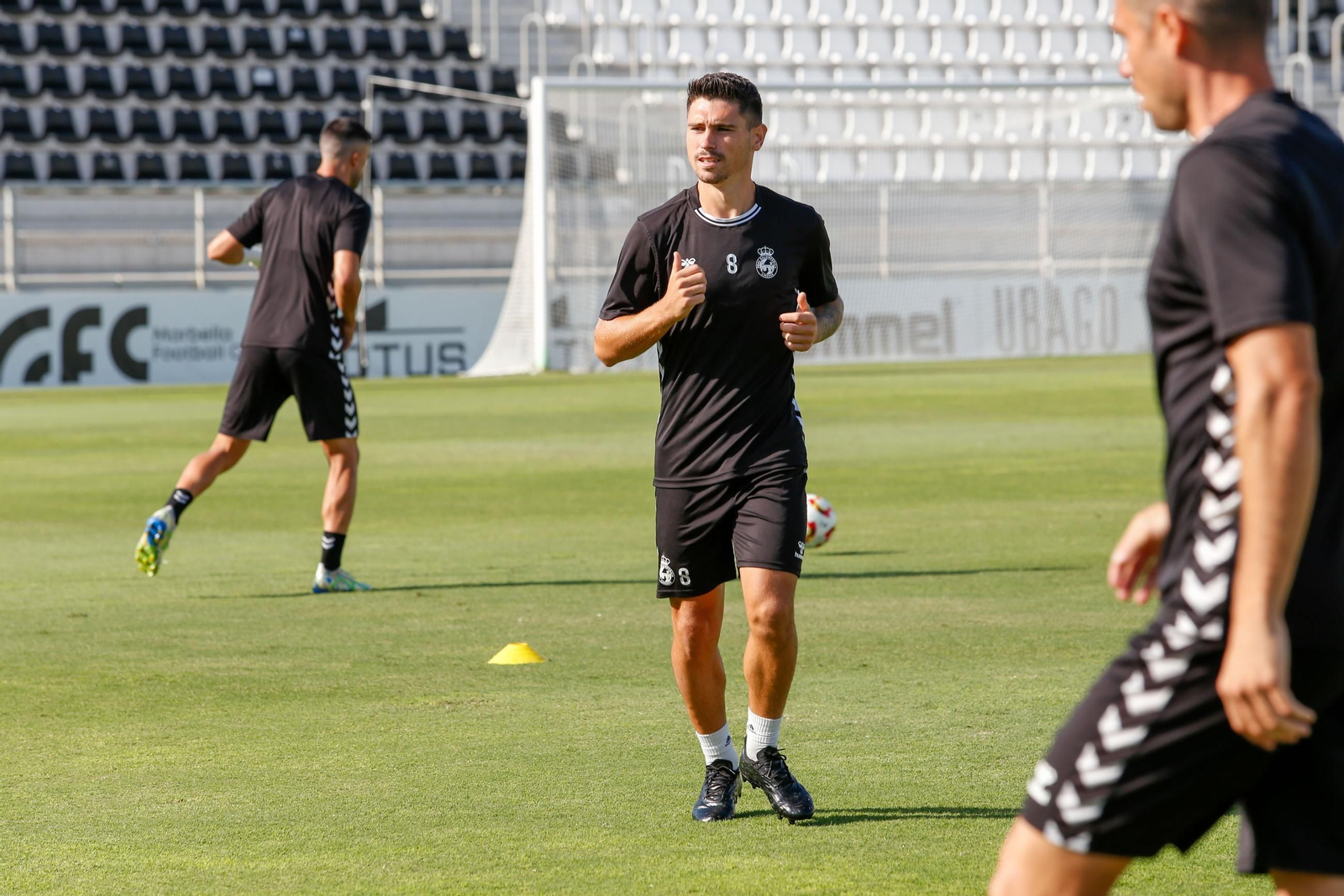Las fotos del entrenamiento de la Balona previo al partido con el San Fernando