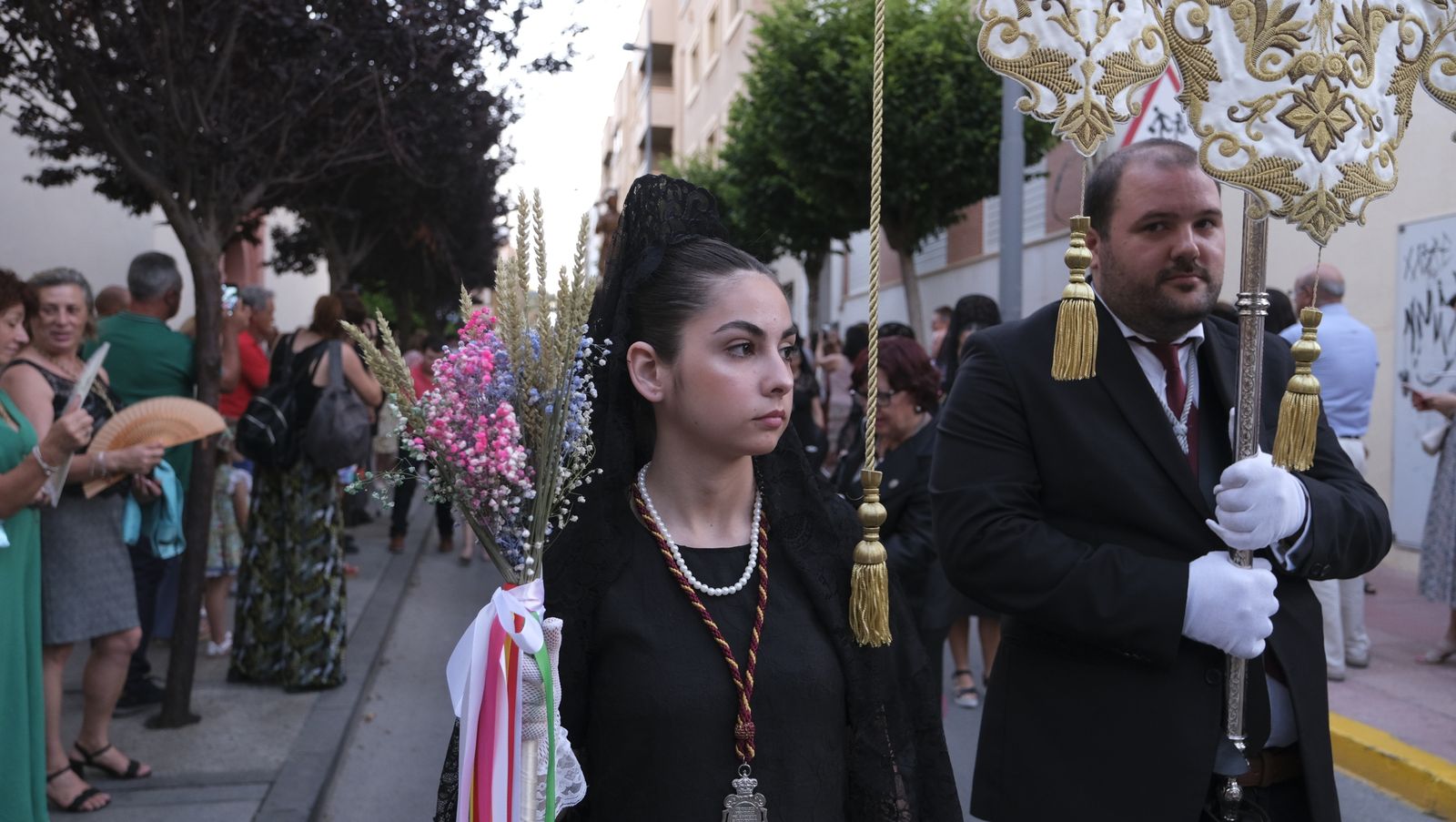 Imágenes de la Procesión de San Isidro, en El Ejido