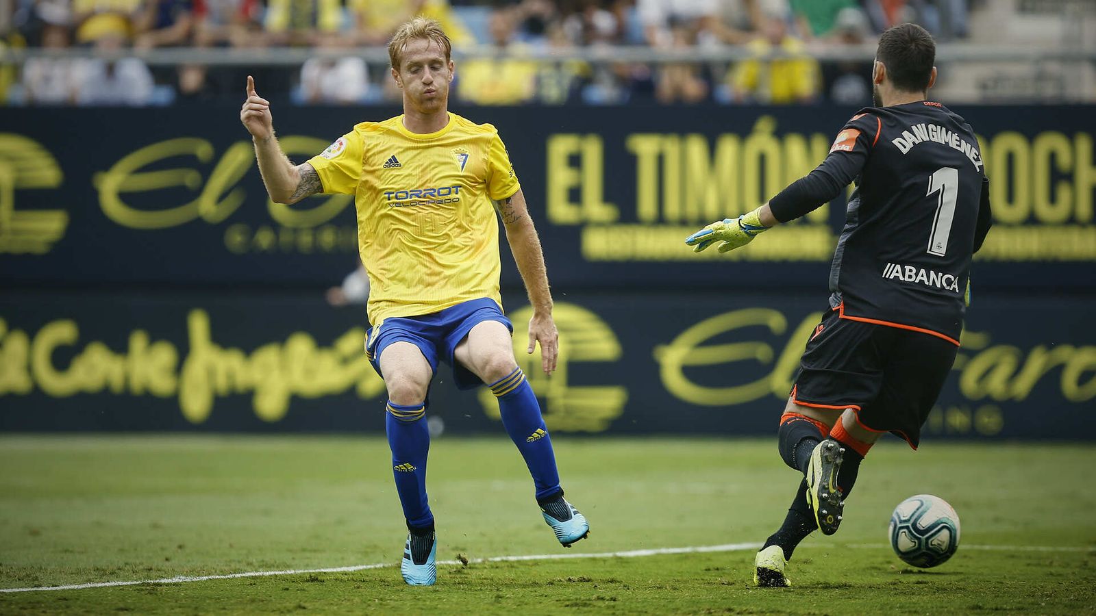 Las fotos del partido Cádiz CF - Deportivo de la Coruña