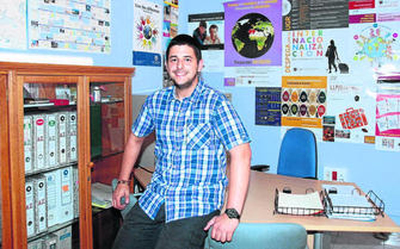 Alberto Bueno acaba de terminar sus prácticas en el Decanato de la Facultad de Ciencias Políticas de la UGR.