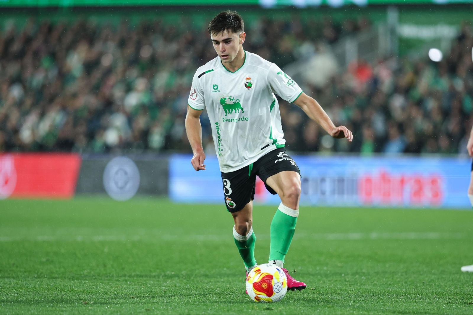 Las fotos del Racing-Barcelona de Copa