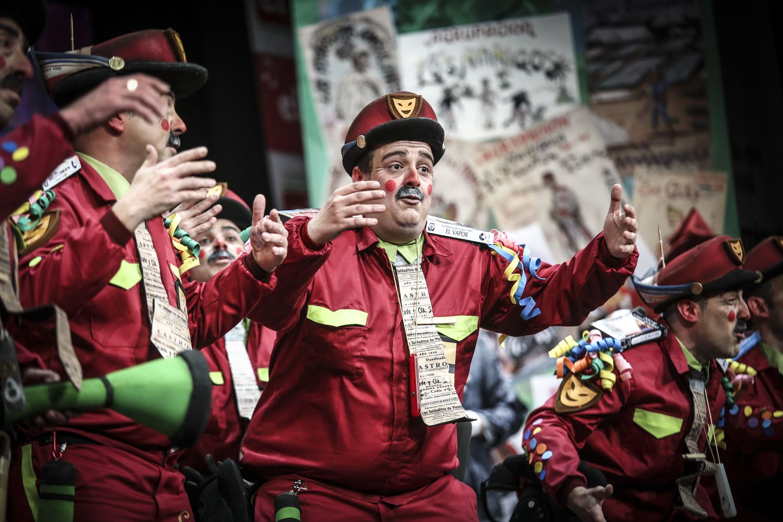 Chirigota Una noche en el museo