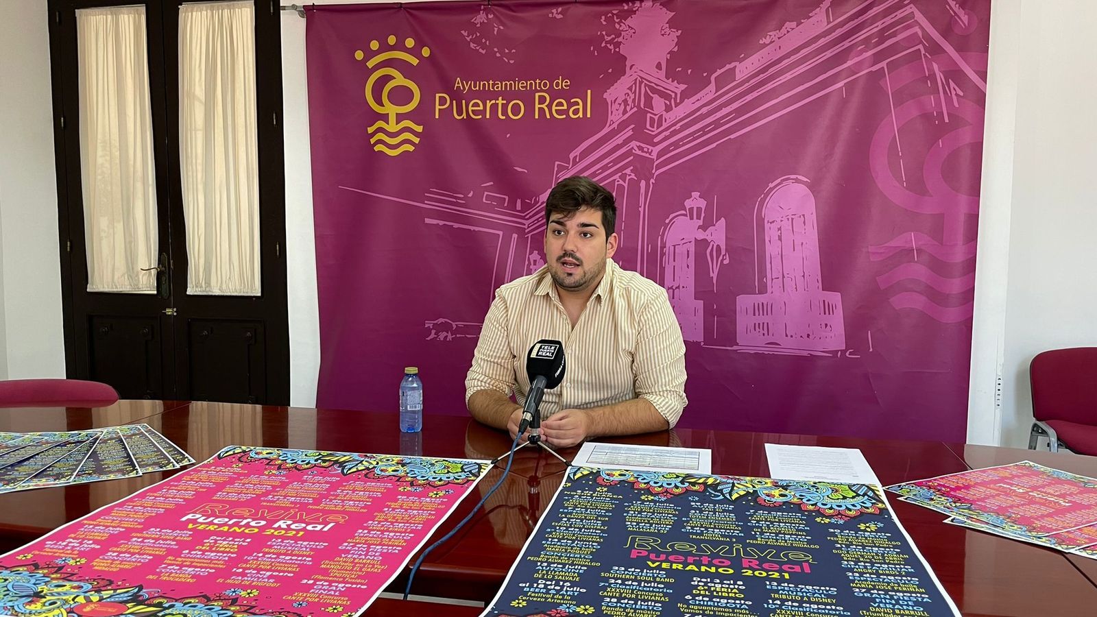 Alfredo Fernández presenta el programa 'Revive Puerto Real'