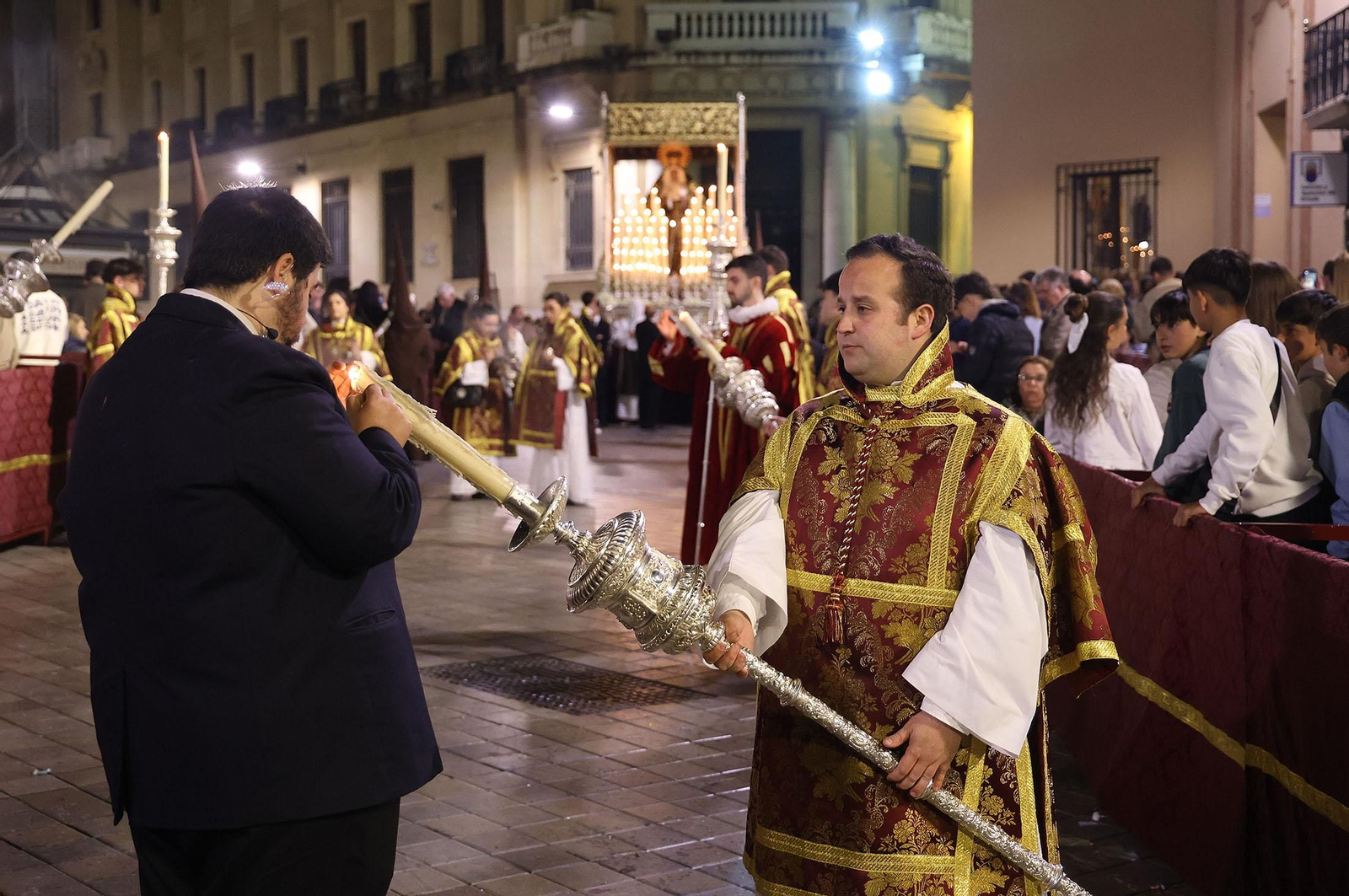 Lunes Santo: Imágenes de la Hermandad del Calvario