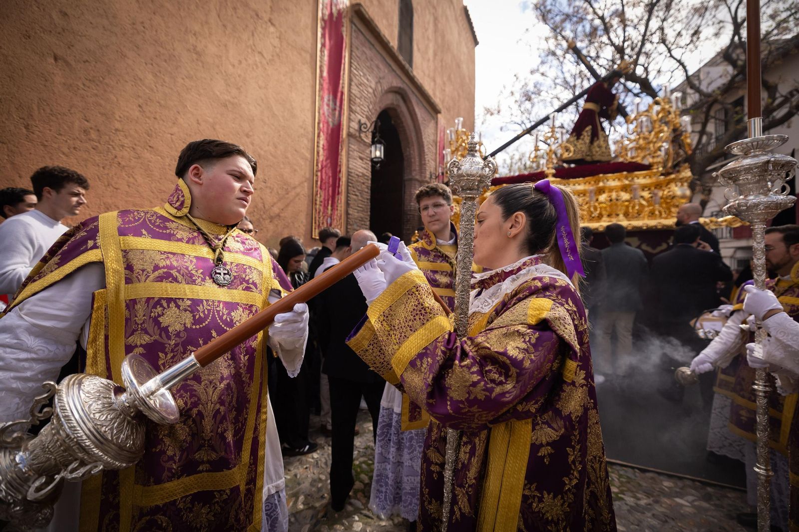 Las fotos mejores fotos de la procesión de la Estrella en el Jueves Santo de Granada