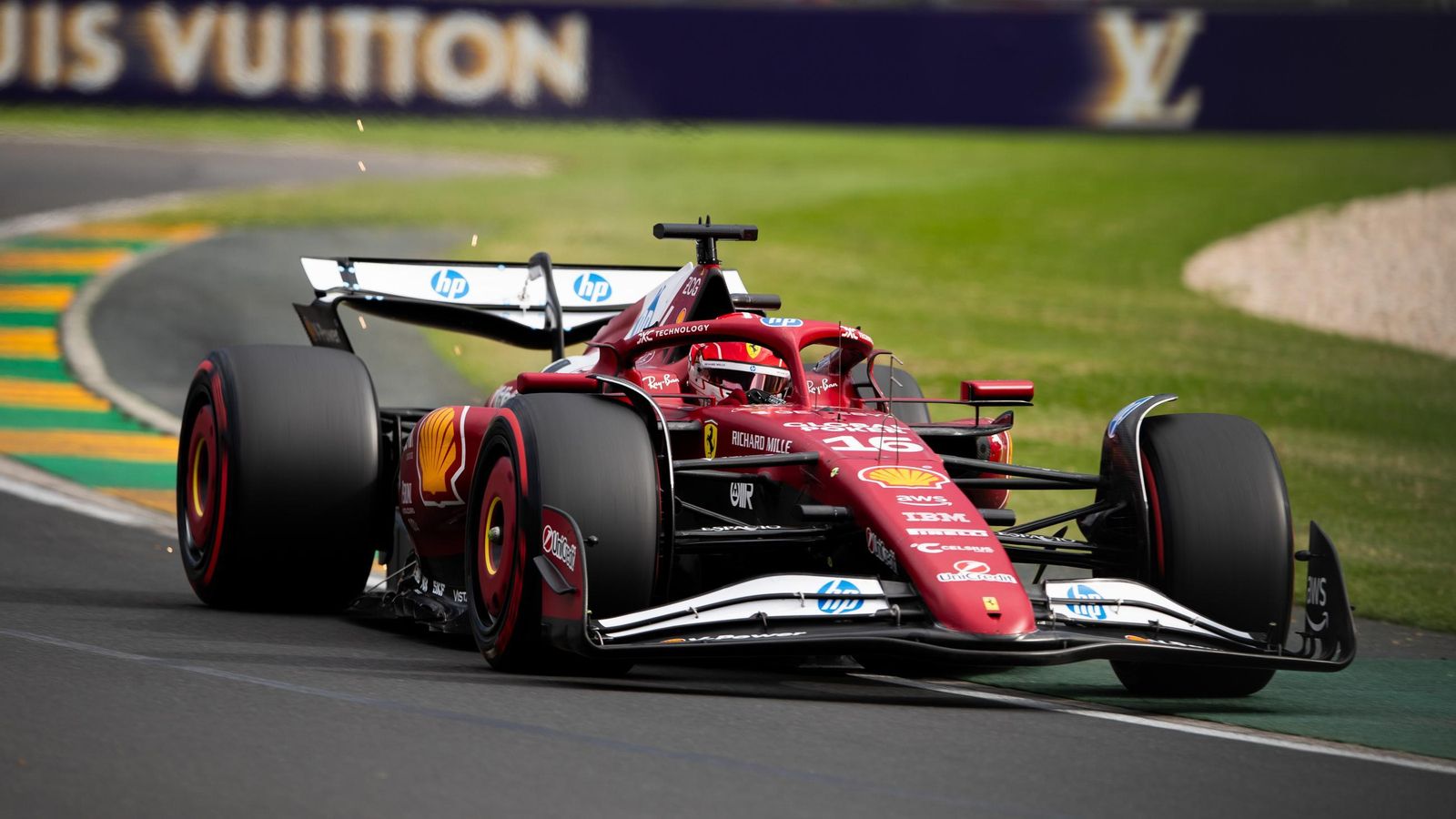 Los fotos del arranque de la Fórmula 1 en Melbourne