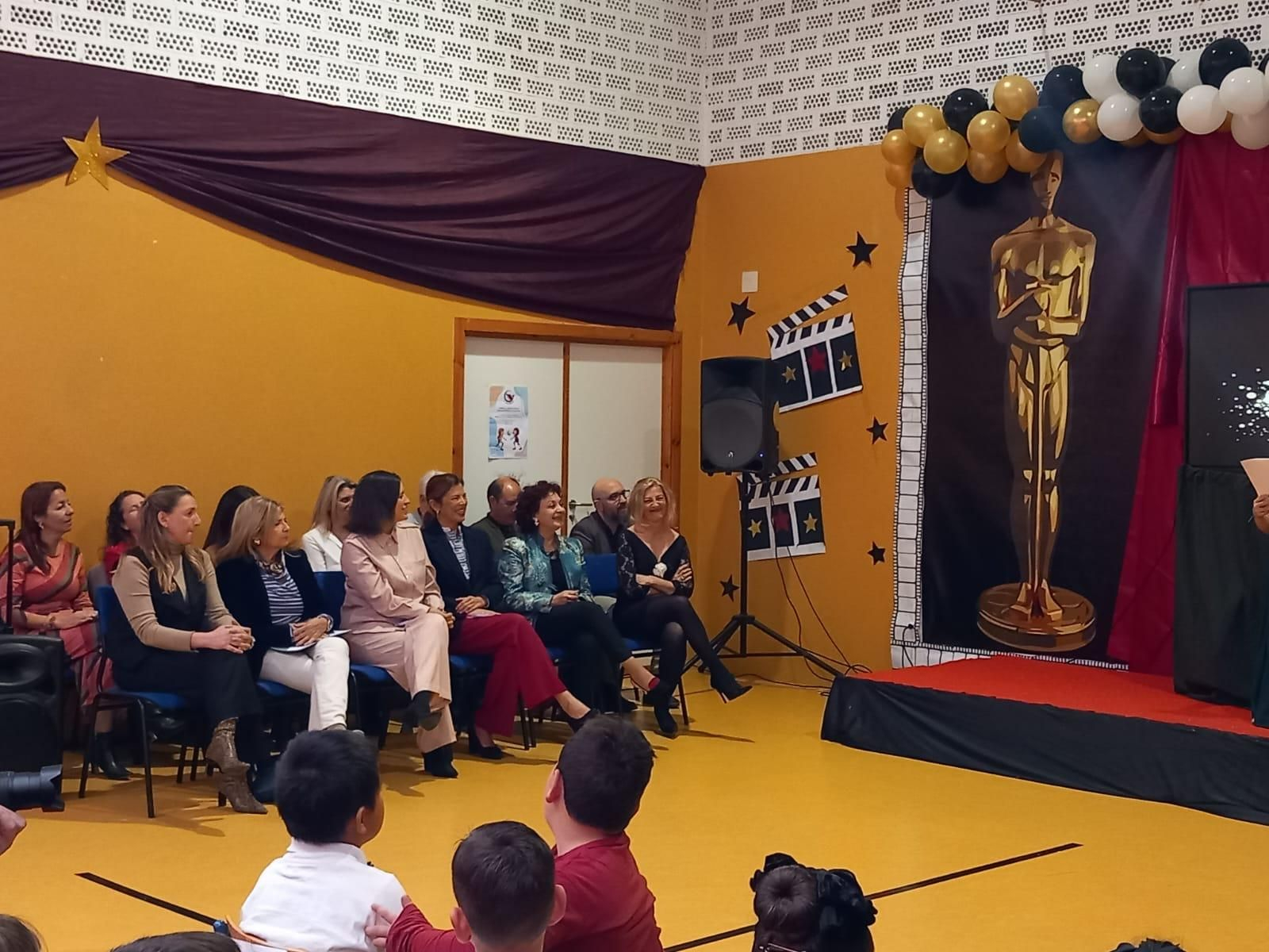 Ceremonia de los Oscar en el colegio Casal Carrillo, en San Fernando