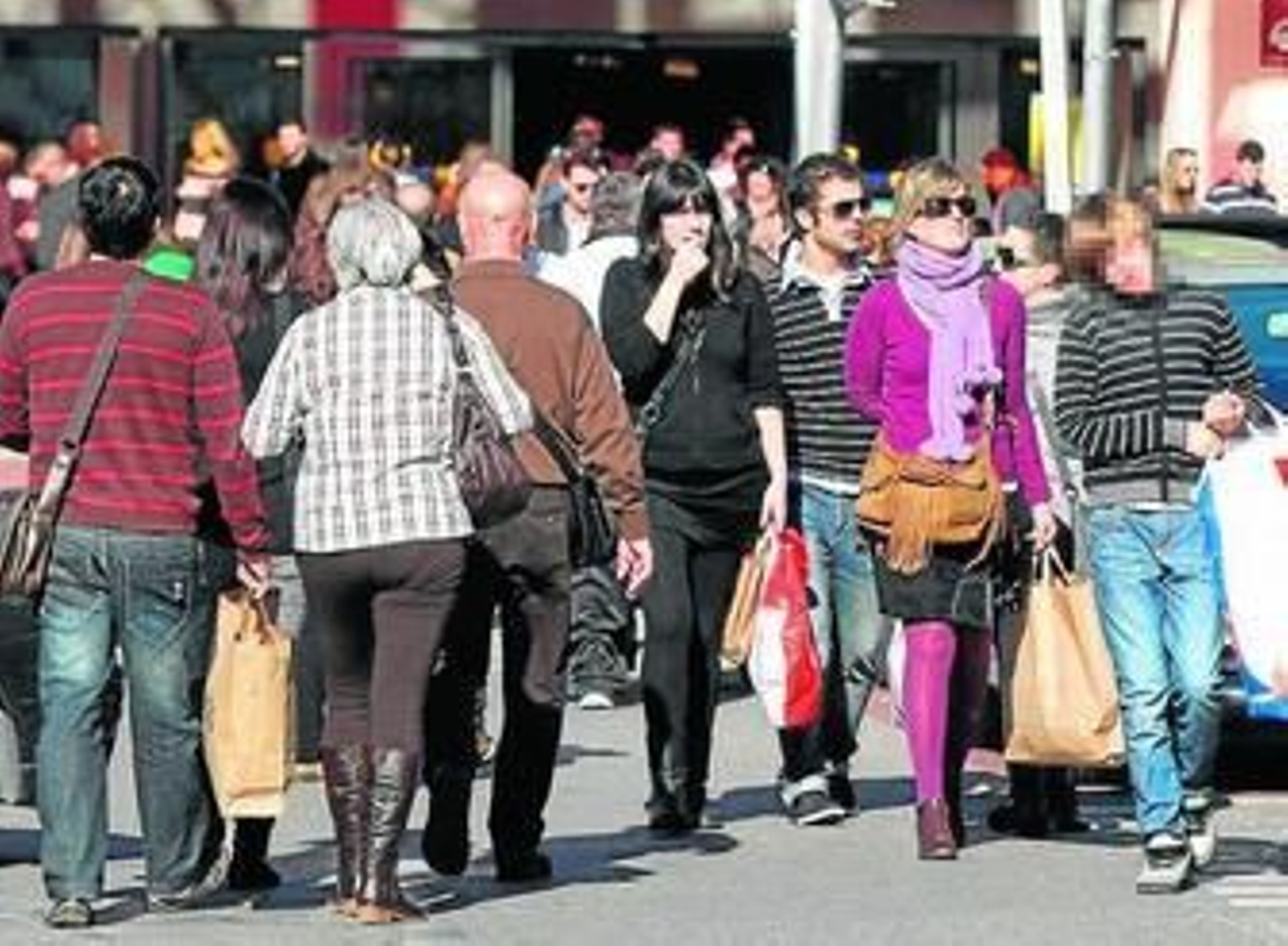 Imagen de los primeros días de esta temporada de rebajas.