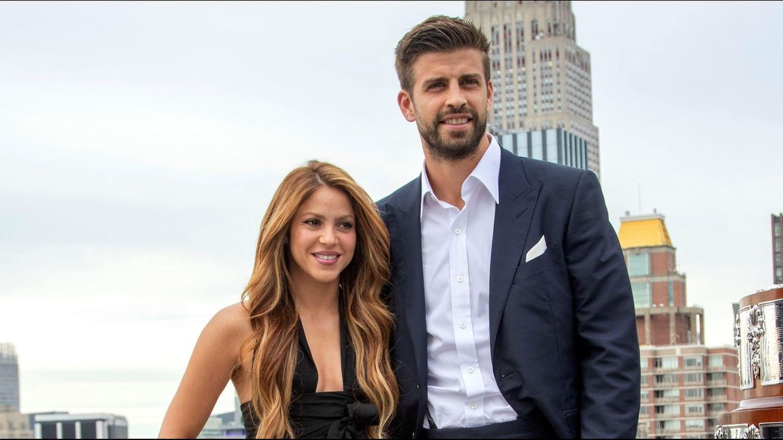 Shakira y Gerard Piqué en un viaje a Nueva York en 2019. Comenzaba a tambalearse la pareja por infidelidades. En 2022 llegó la tormenta