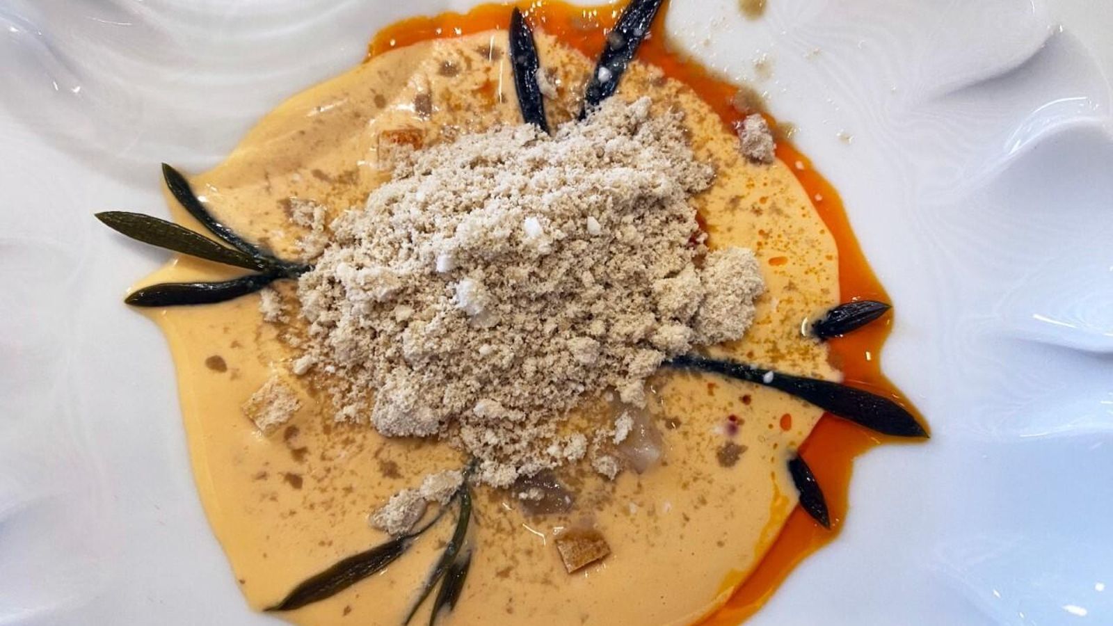 Muergos a la marinera, menú de Aponiente 2023