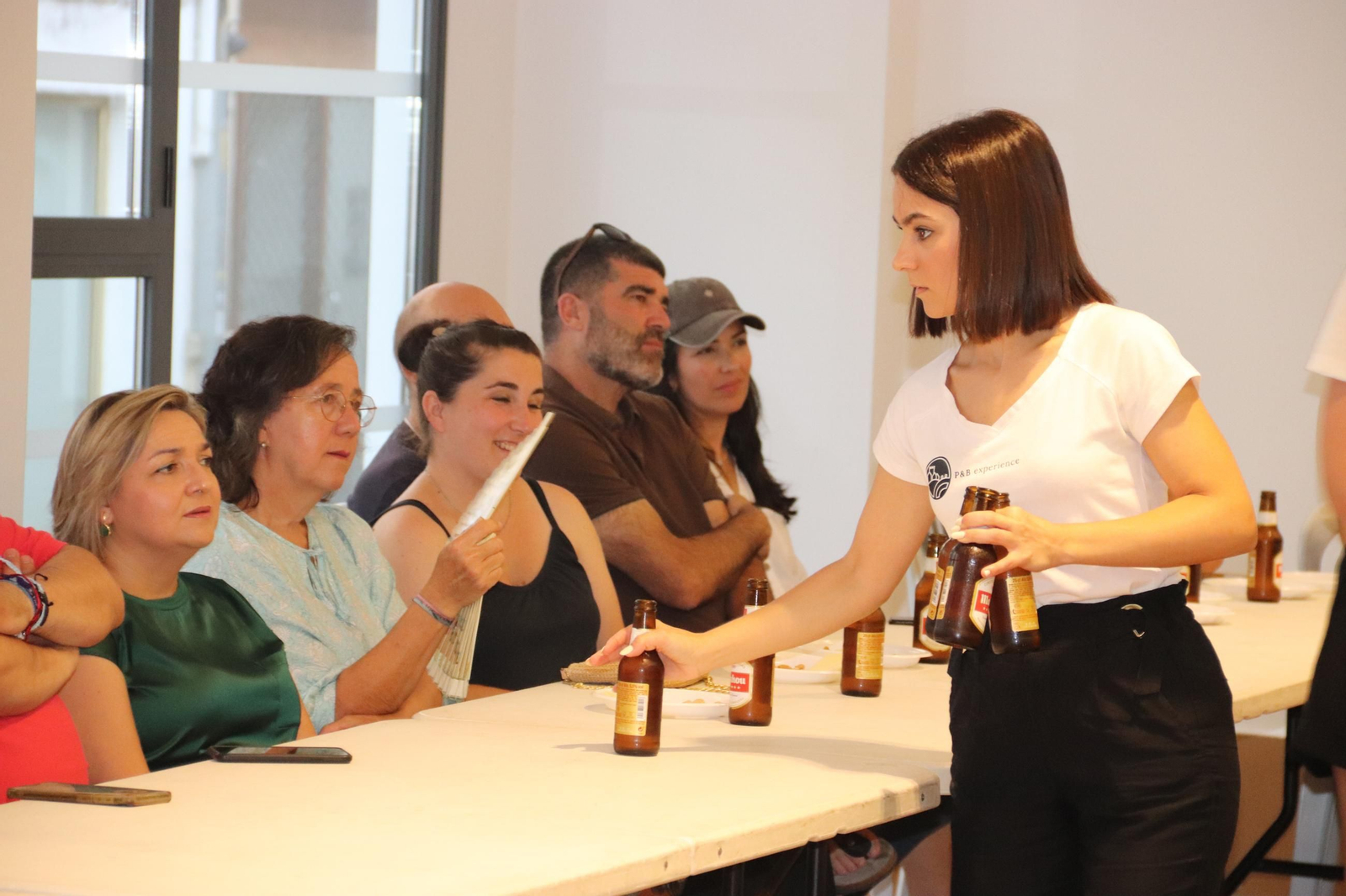 Una edición pasada de 'Cerve-Ciencia' en Montilla.