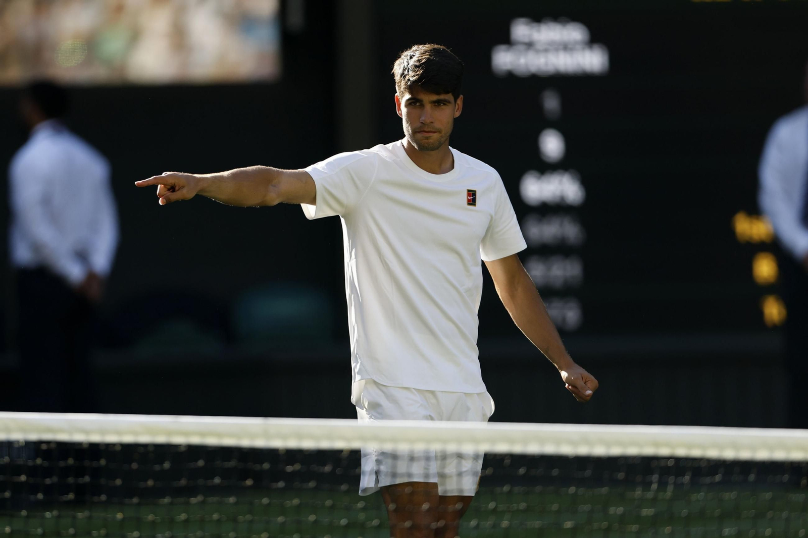 Las imágenes del debut de Alcaraz en Wimbledon y del resto de la jornada