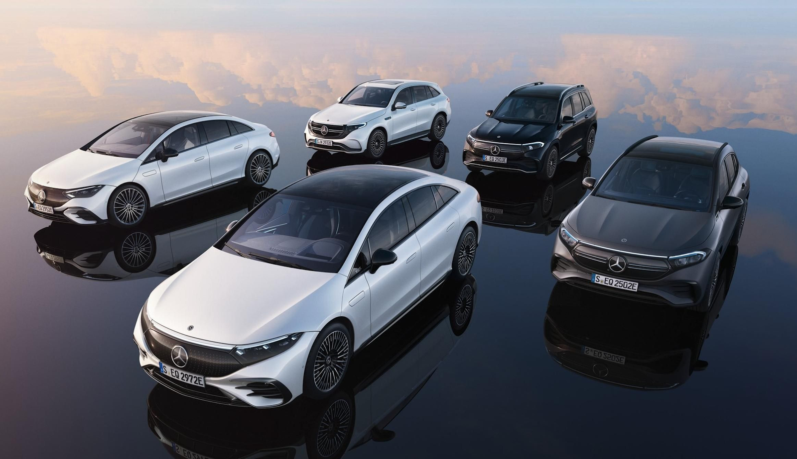 Los Mercedes-EQ eléctricos, en Adarsa Sur