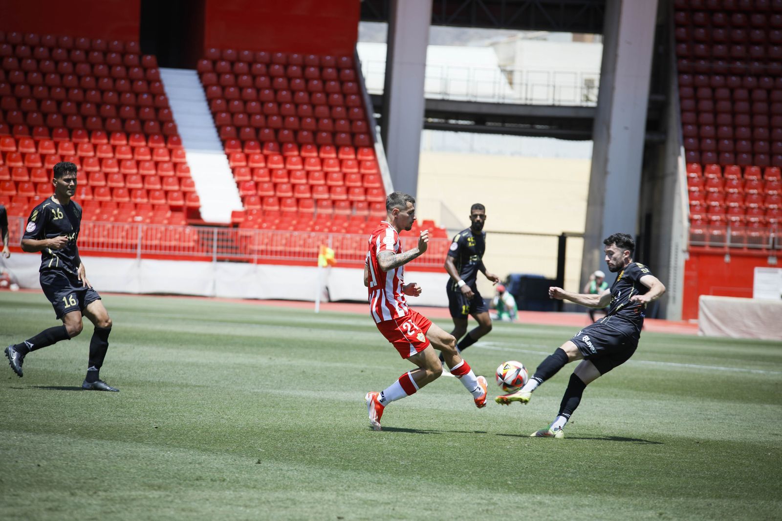 Imágenes del partido entre el Almería B y el Real Jaén