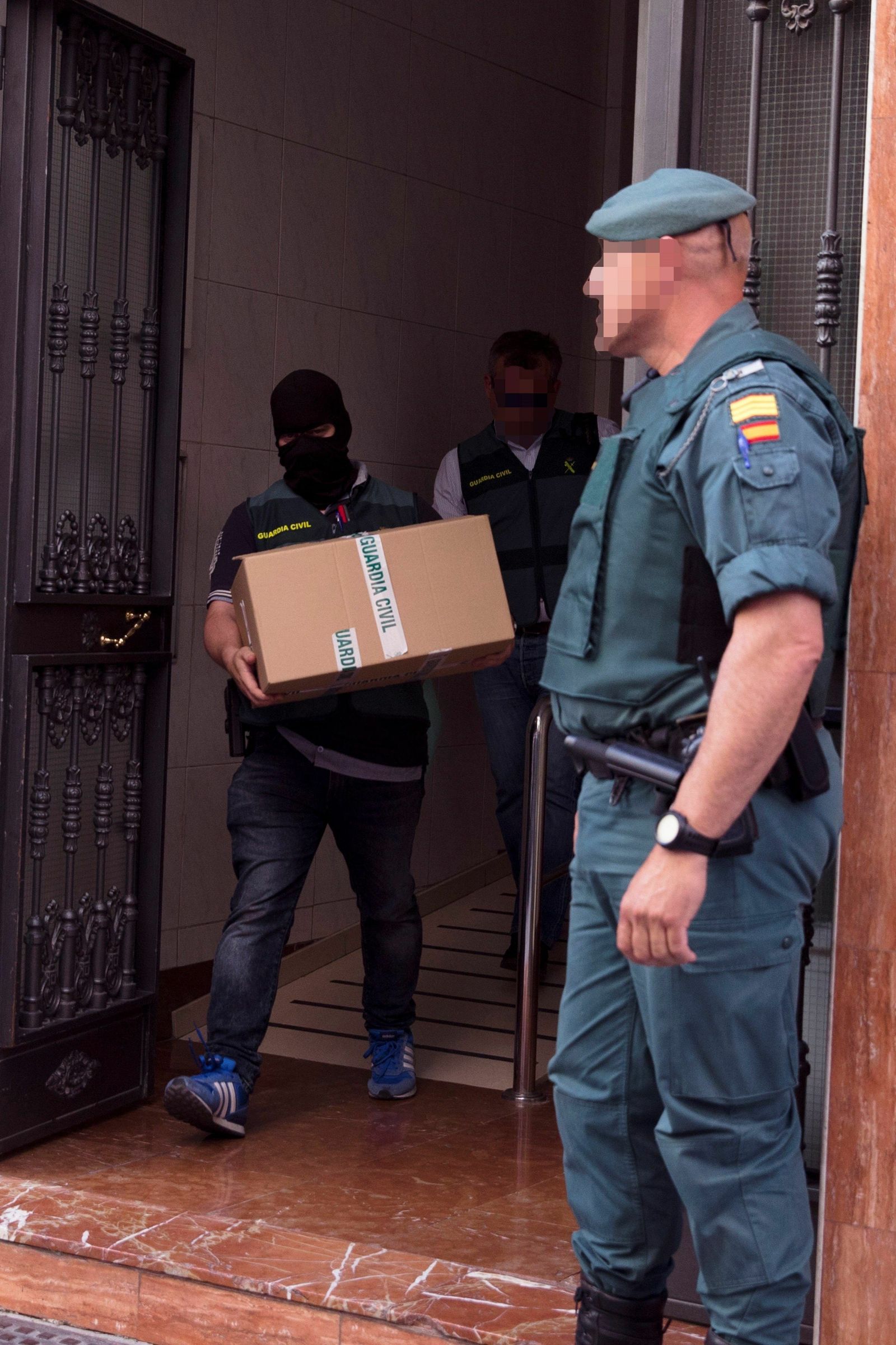 Las fotos de la operación contra el blanqueo y el narcotráfico