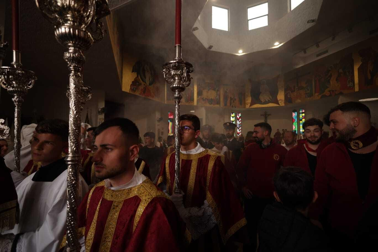 Las imágenes de la cofradía del Prendimiento de la Semana Santa de San Fernando 2023