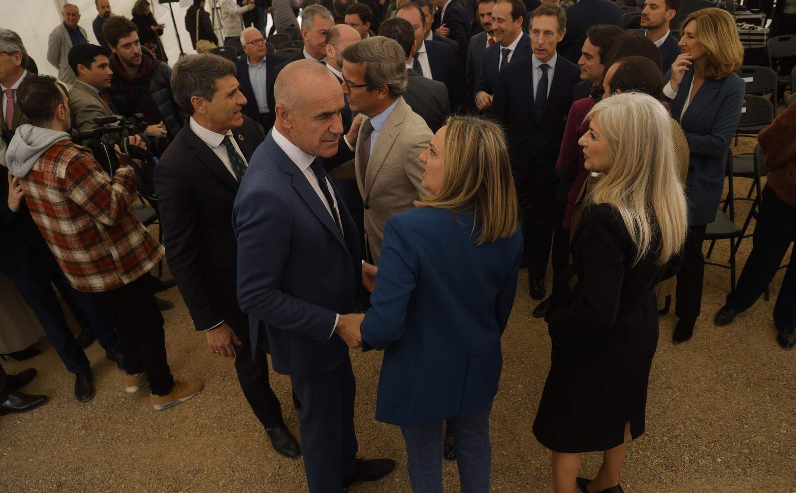 Primera piedra de la línea 3 del Metro de Sevilla, todas las imágenes