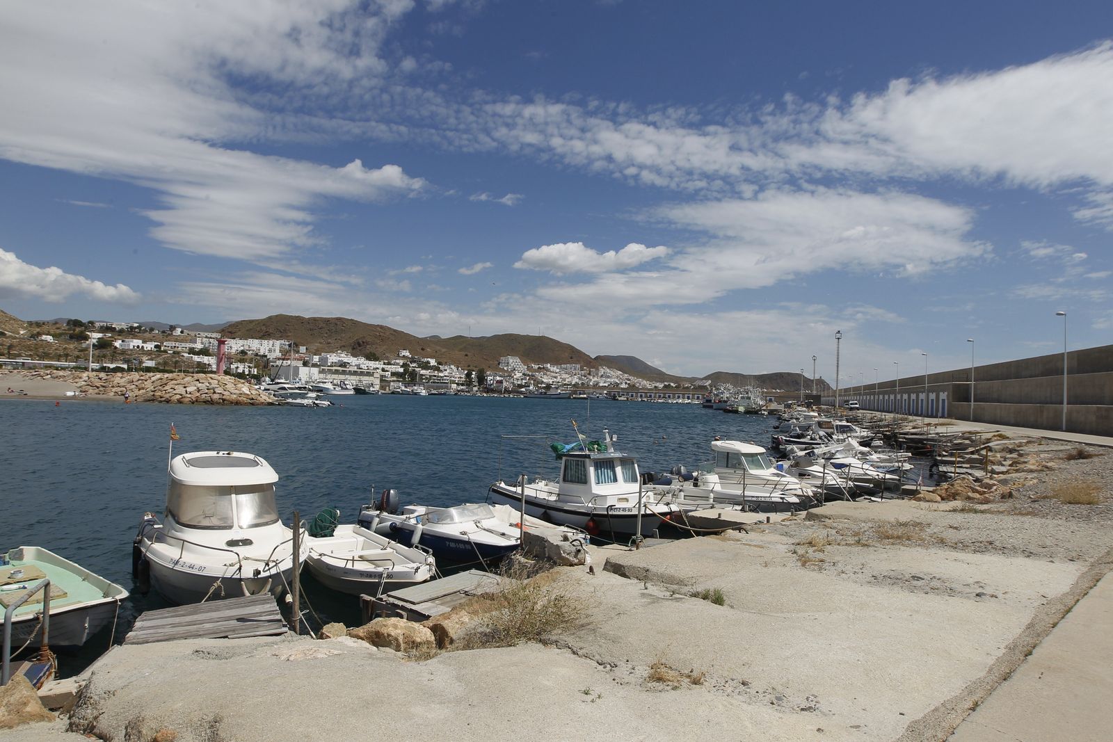 Fotogalería protestas pescadores de Carboneras
