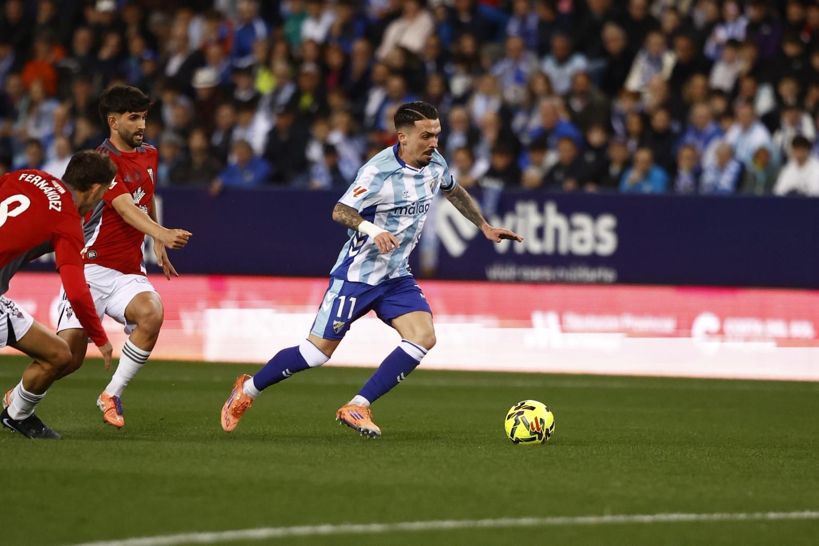 El Málaga CF-Albacete, en fotos