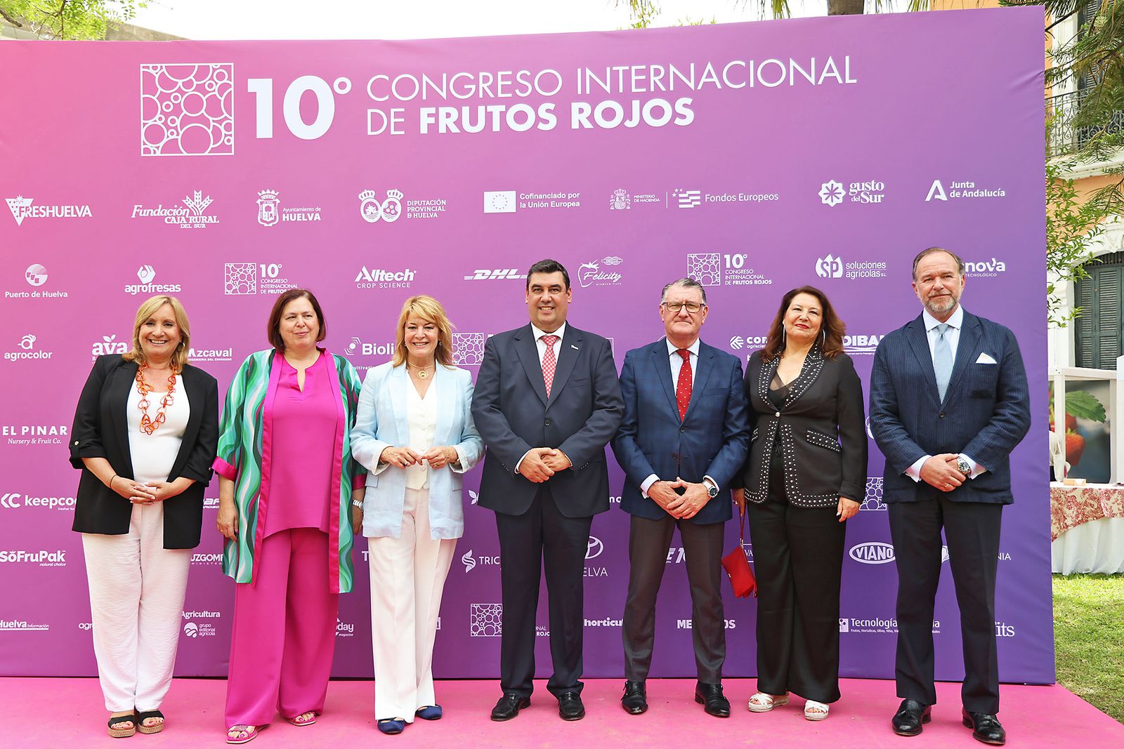 Imágenes de la inauguración del X Congreso de Frutos Rojos de Huelva