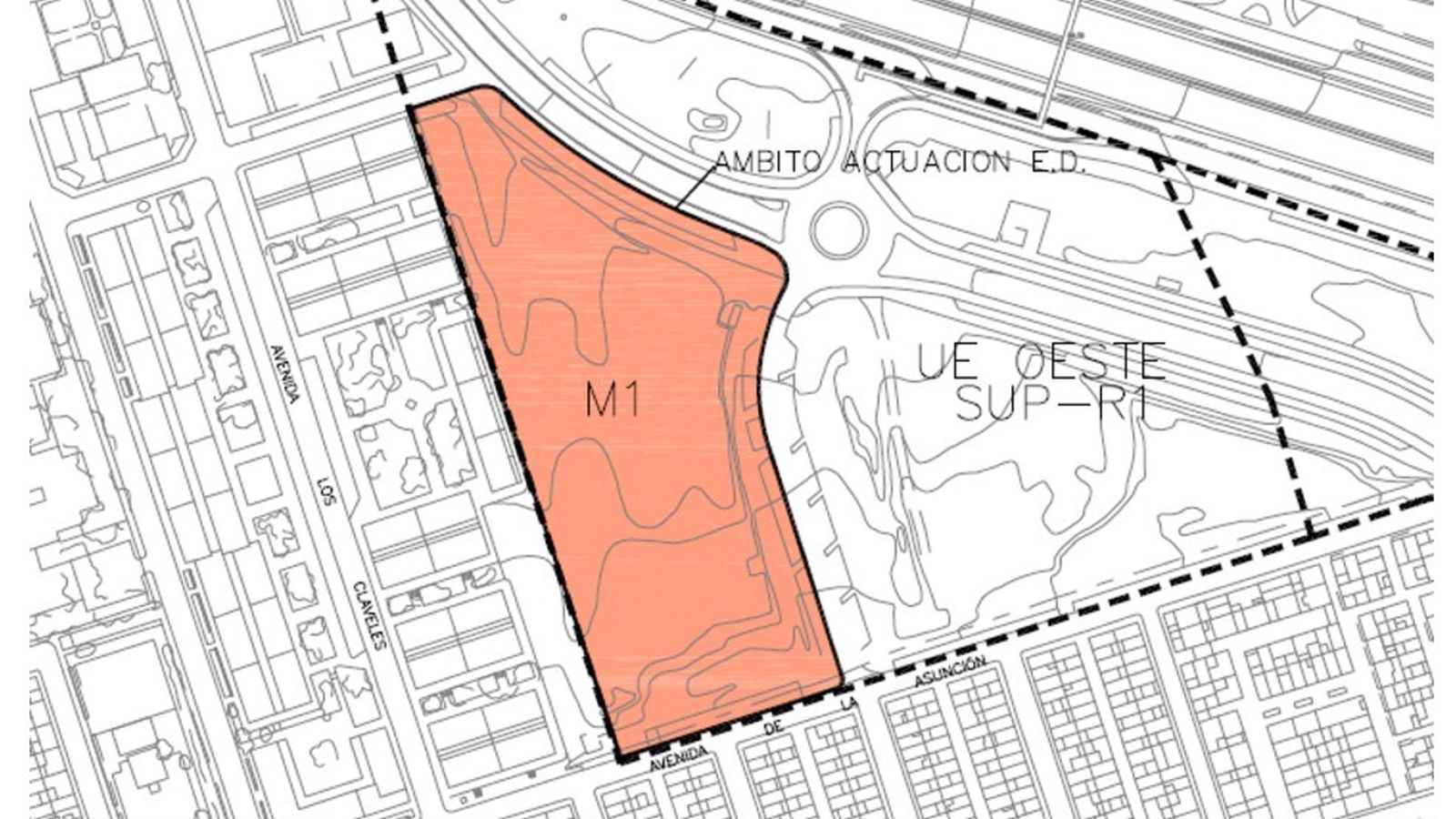 El plano de las 100 viviendas protegidas alquiler.