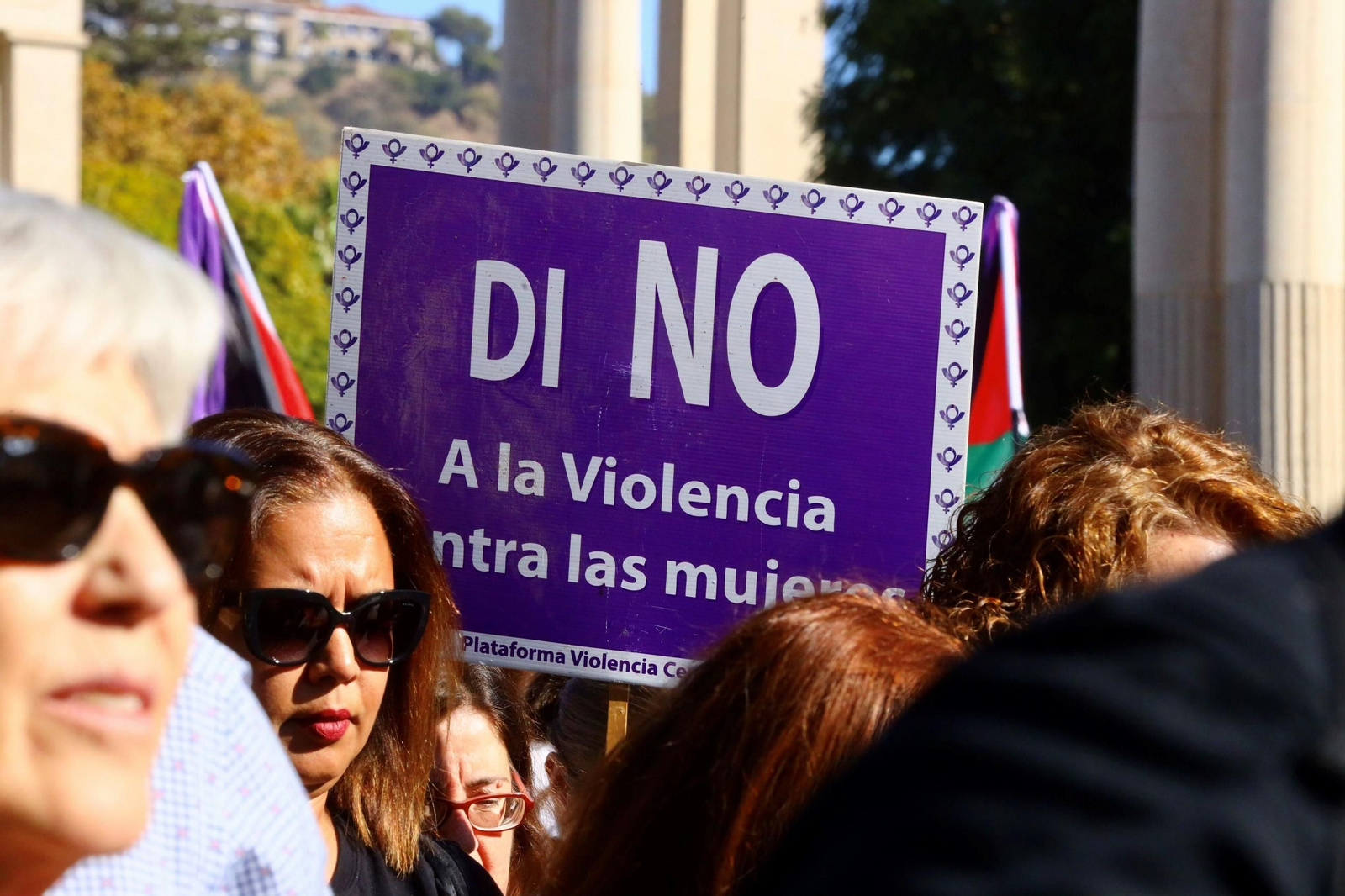 Manifestación contra la violencia de género