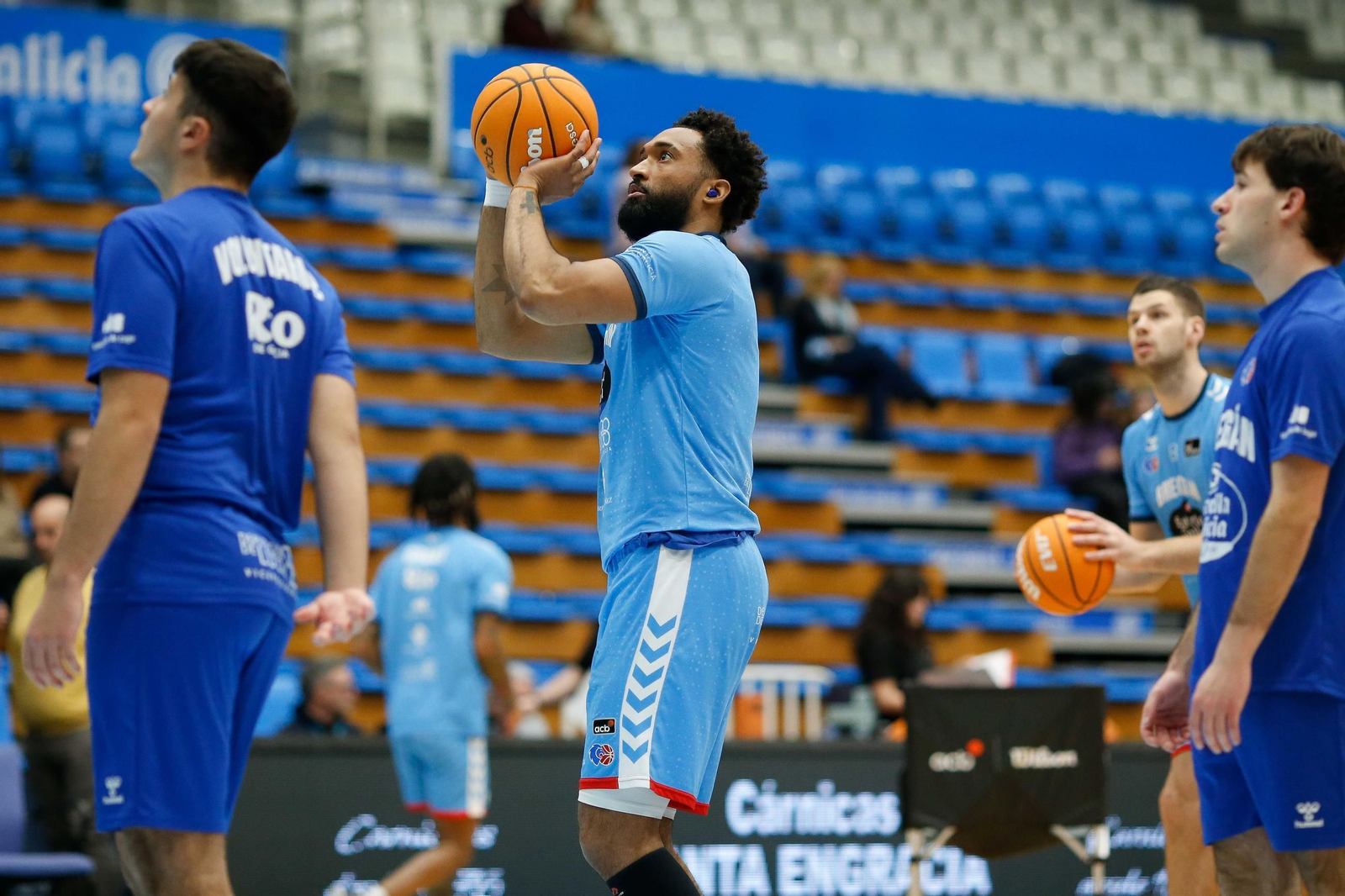 El Breogán Lugo-Unicaja Málaga, en fotos