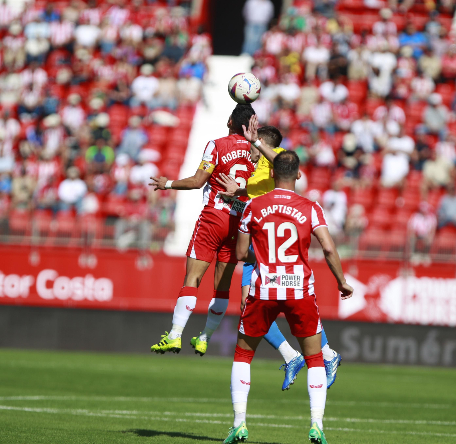Imágenes del partido U.D. Almería-U.D. Las Palmas