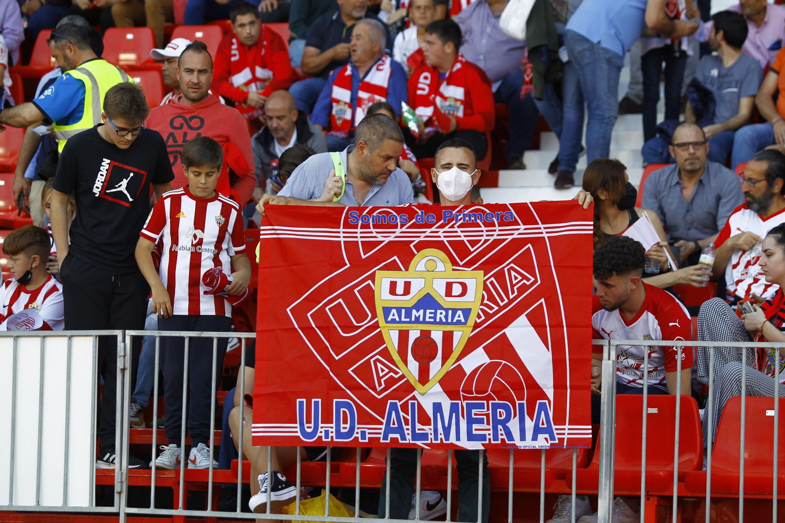 Imágenes del partido U.D. Almería-S.D. Amorebieta