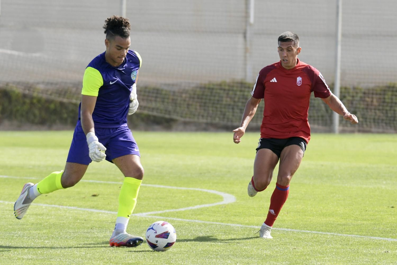 Las mejores imágenes del partido entre Granada CF y CP El Ejido