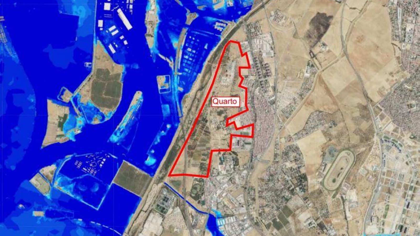 FUENTE: Sistema Nacional de Cartografía de Zonas Inundables. Peligrosidad por inundación fluvial (T=500 años)