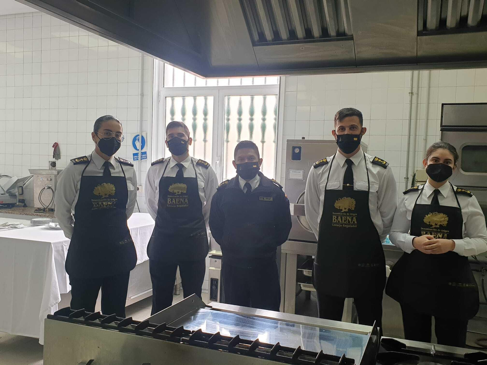 Imagen durante el concurso de tortilla española de la DO de Baena.