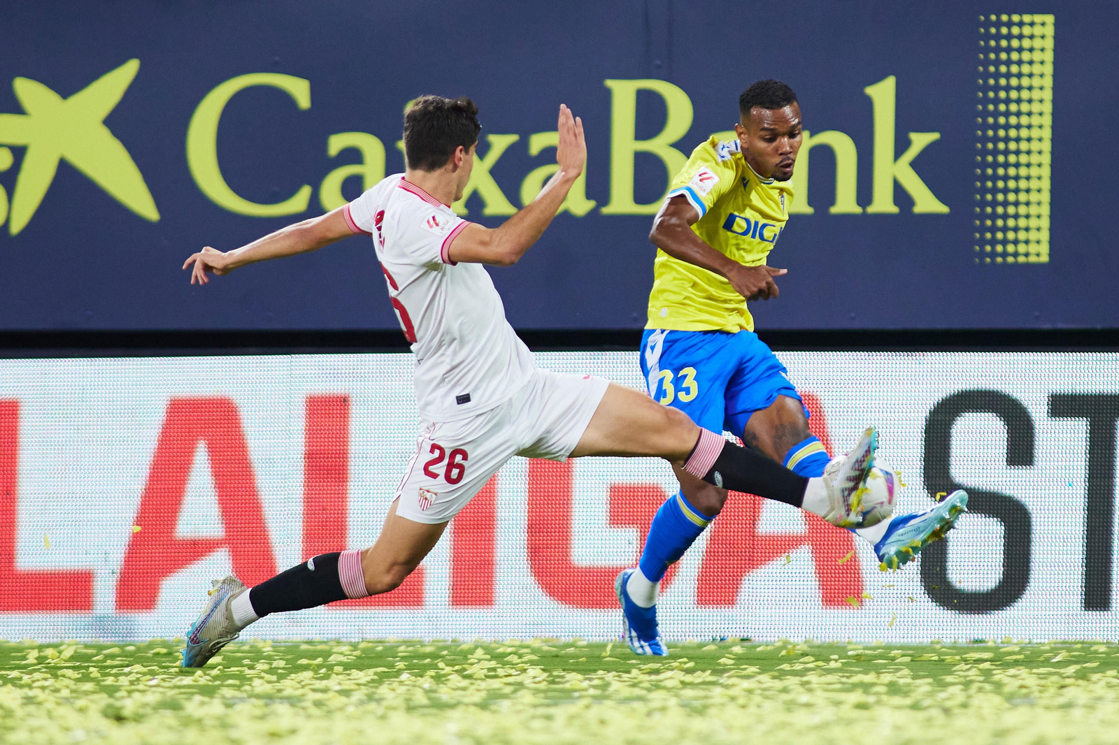 Imágenes del Cádiz-Sevilla