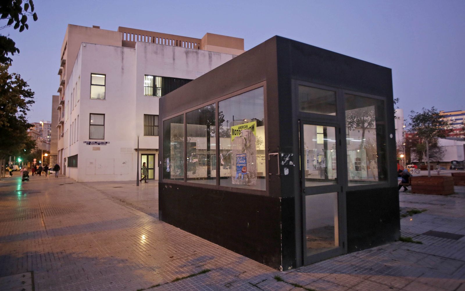 La plaza del Real Hospital de la Segunda Aguada.