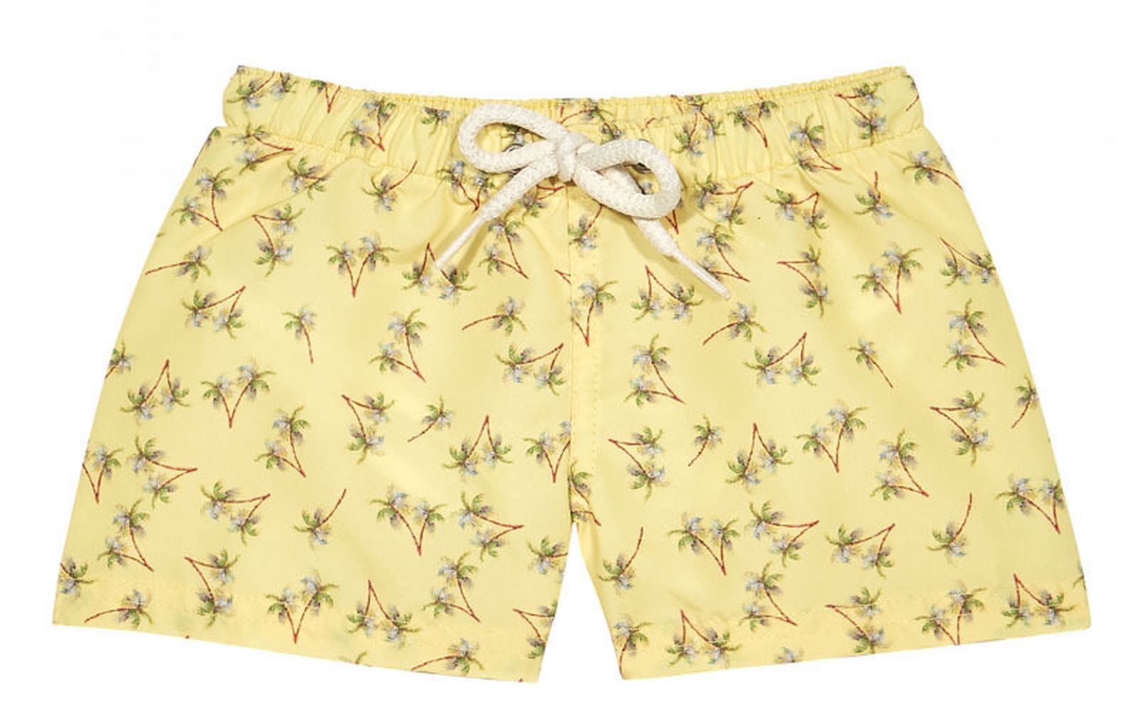 Boxer de tela quick dry Little paradise limoncello de Cóndor, 33,90 euros.