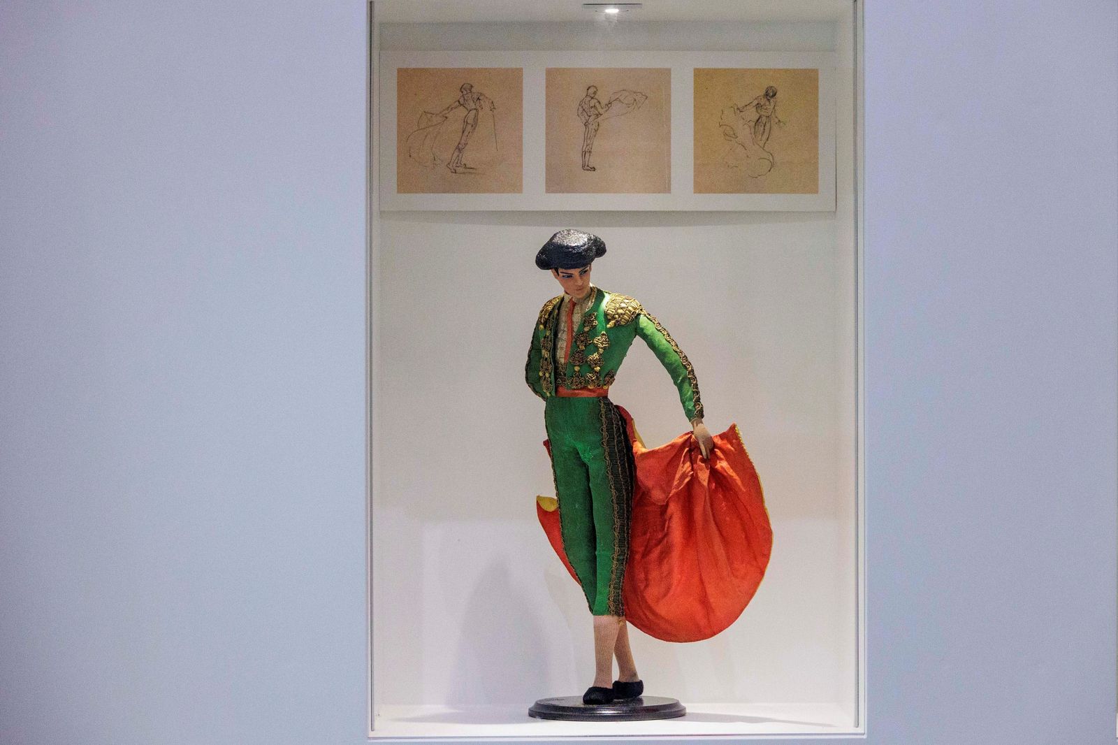 Otras secciones y muñecas de interés en la colección, situada en una de las alas del Centro de Interpretación del Vino y la Sal de Chiclana.