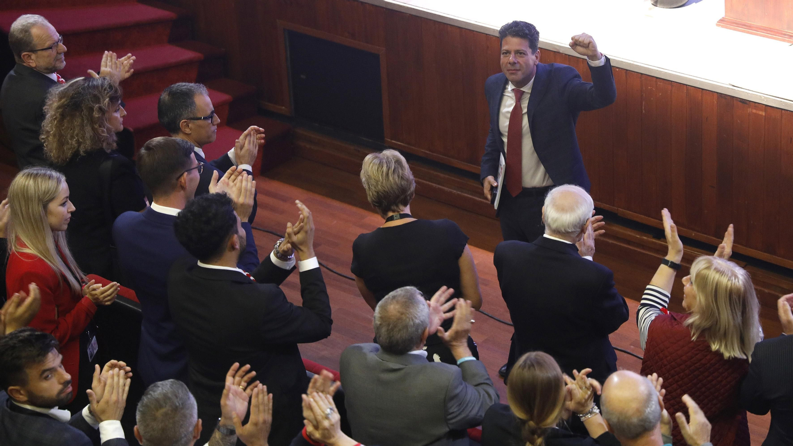 Las fotos de la victoria de Fabian Picardo que gana las elecciones en Gibraltar