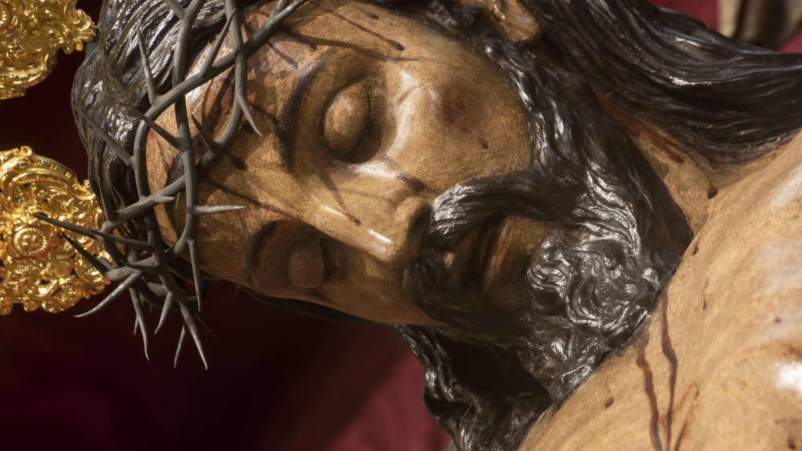 El rostro del Cristo de Burgos