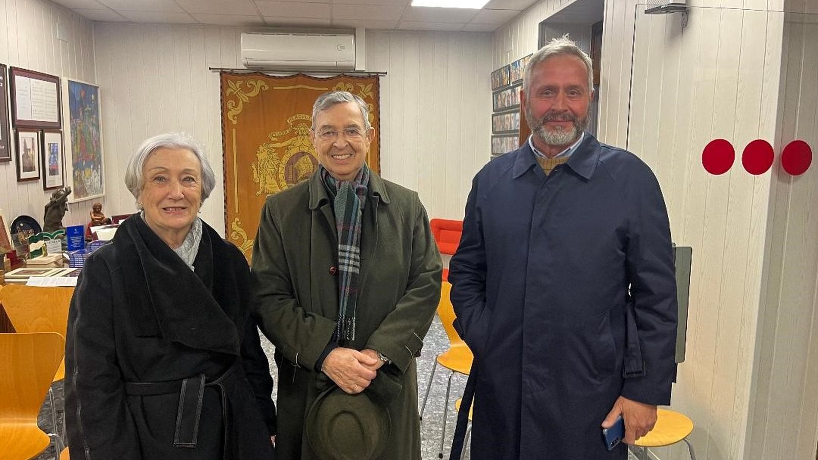 Carmen Bensusan, Francisco Súnico y Federico Supervielle.