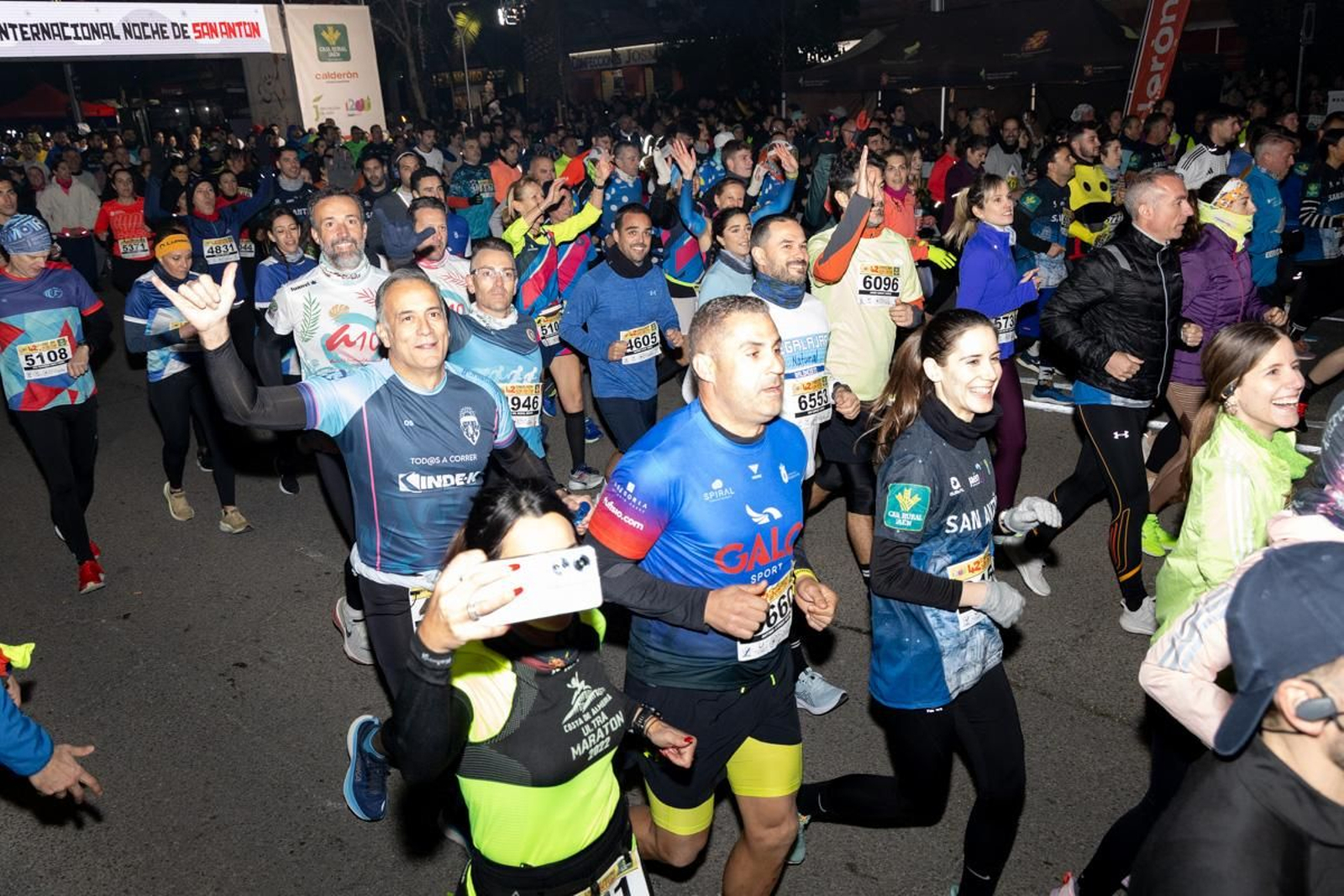 En imágenes: encuéntrate en la salida de la Carrera de San Antón (1)
