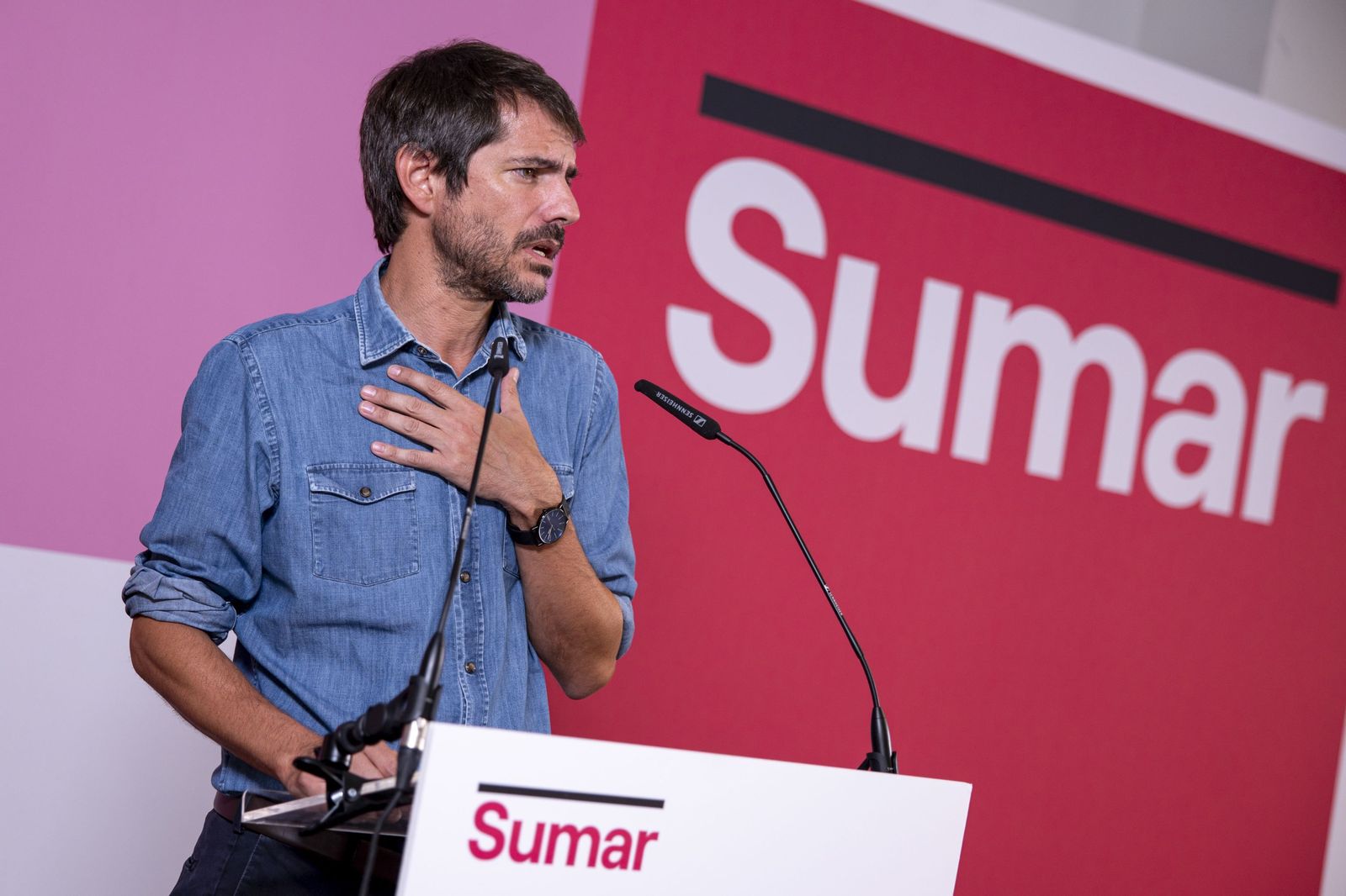 Ernest Urtasun, portavoz de Sumar
