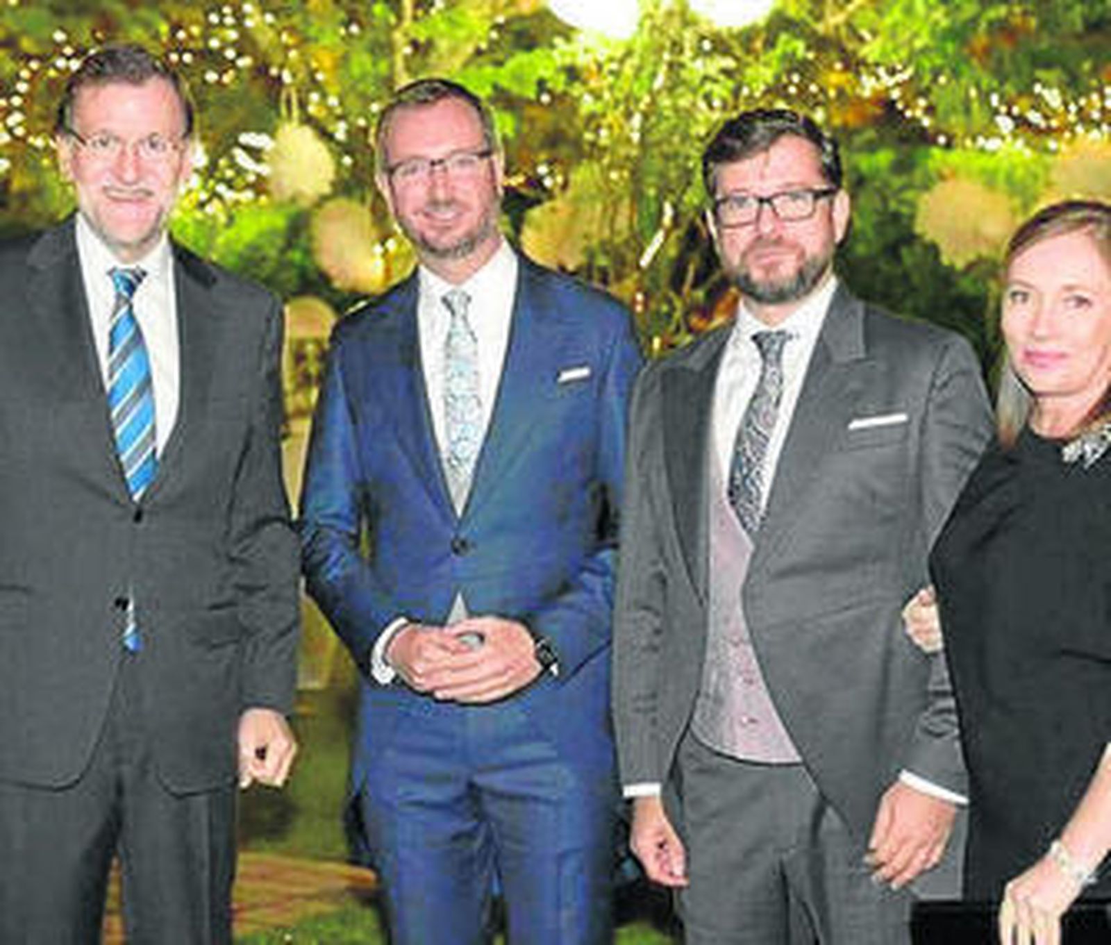 La cúpula del PP asiste a la boda de Javier Maroto