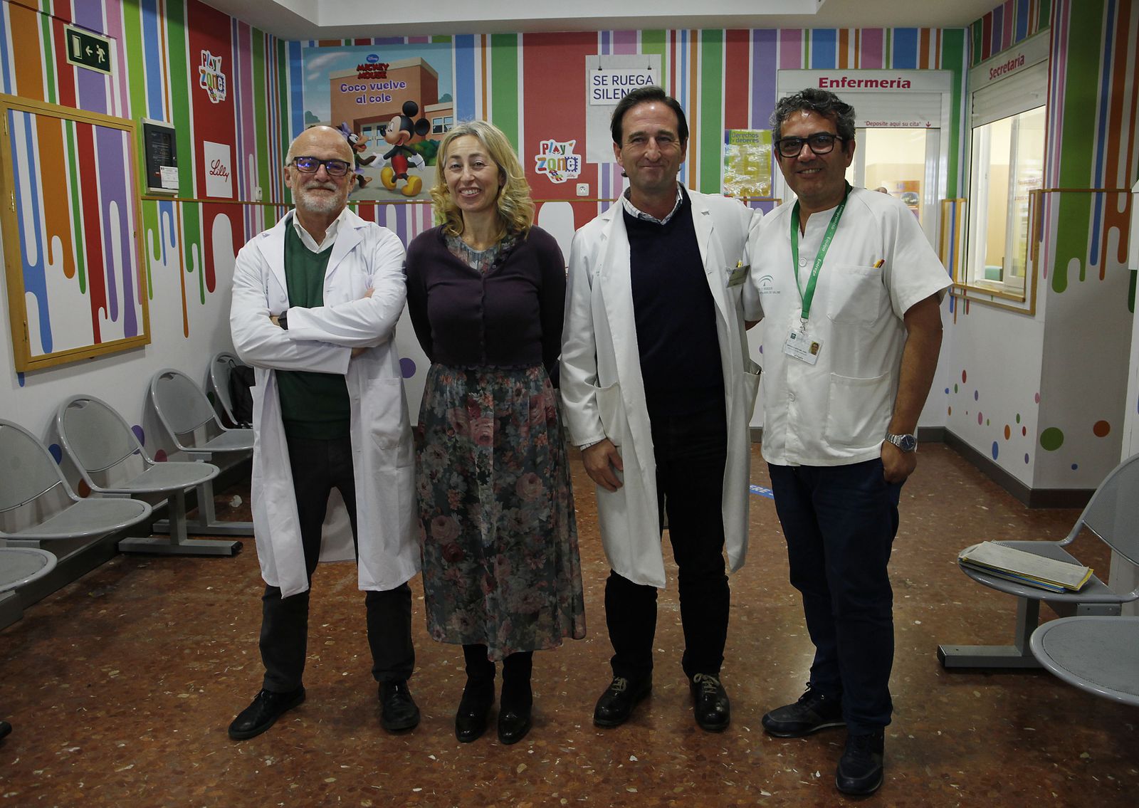 El doctor Andrés Rodríguez Sacristán, responsable de Neuropediatría en el Hospital Macarena.