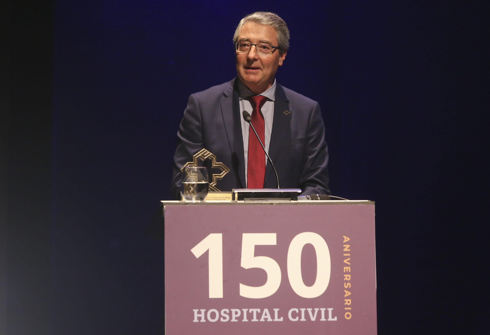 La imágenes de la celebración del 150 aniversario del Hospital Civil de Málaga